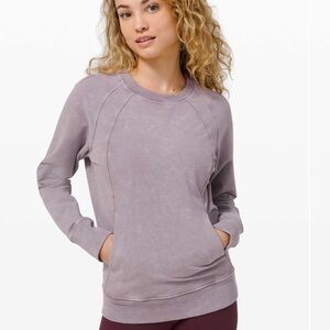 Lululemon Scooba Crew Sweatshirt 4 Lilac